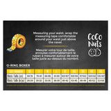 O-Ring Boxer Size Chart