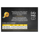 O-Ring Jock Harness size chart