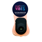 Euphoric Vibes Suction device for Hard Packer view in the packer from behind