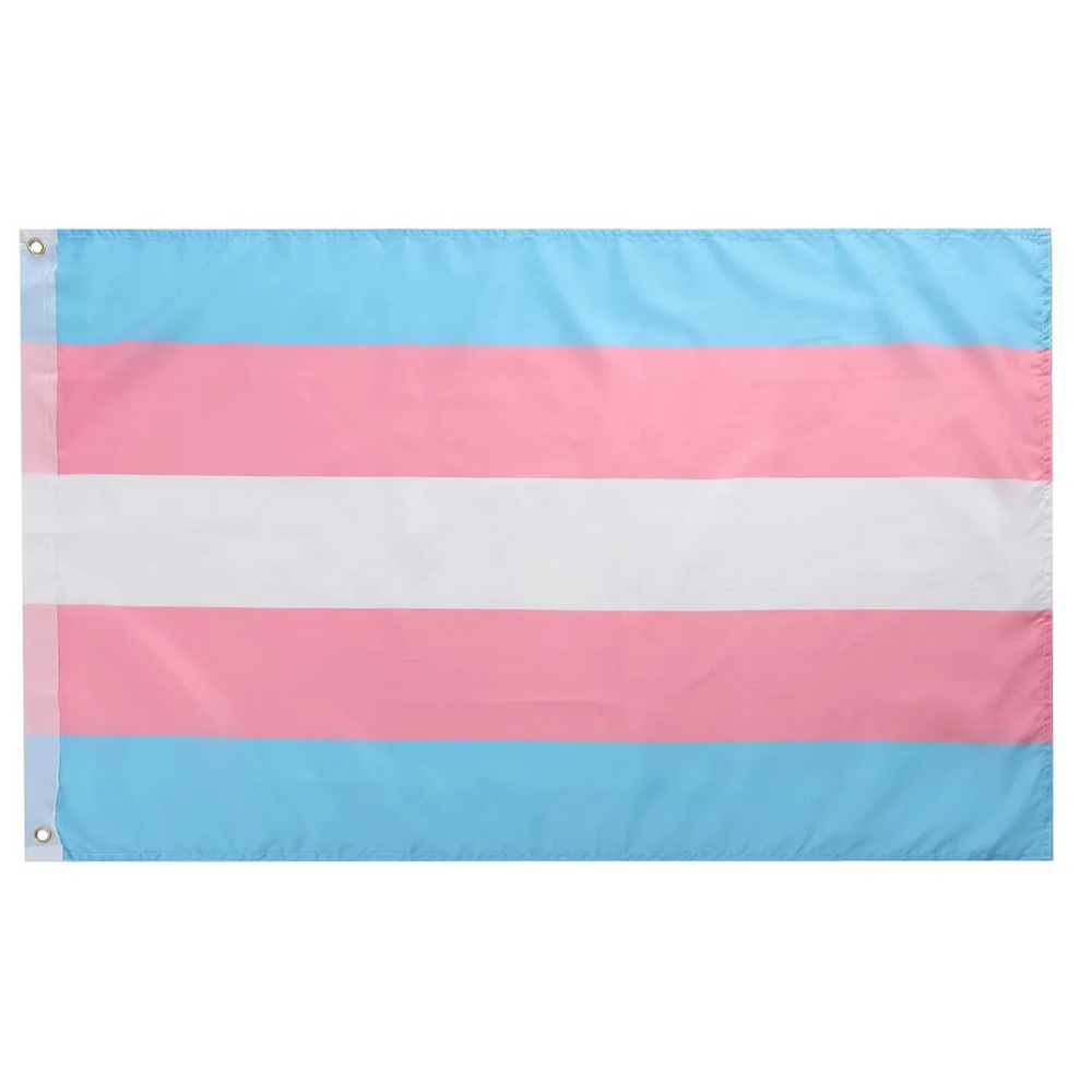 Grand drapeau trans